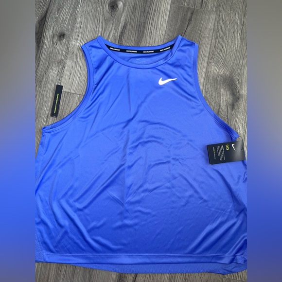 Nike‎ Running Dri-Fit Razor Back Purple Women’s Tank Top Size 1X - Picture 1 of 7